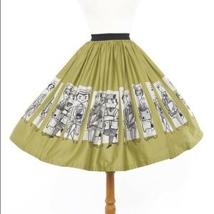 RARE Mary Blair Pinup Couture Commuter Skirt EUC